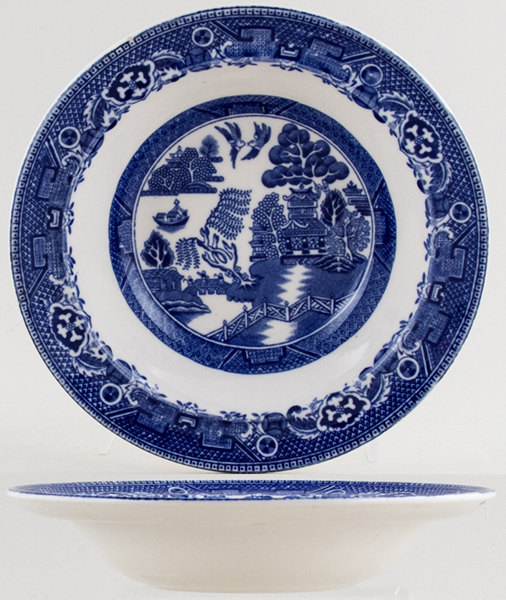 Fruit Saucer with Rim c1930s